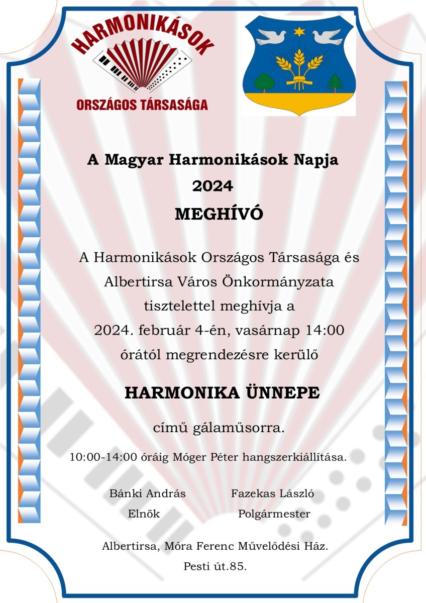 2024.02.04. – Magyar Harmonikások Napja