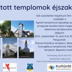 Nyitott templomok éjszakája 2024.09.15.