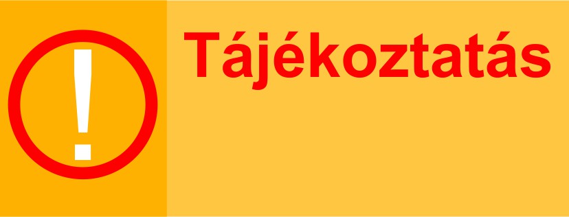 tájékoztatás