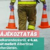 📣 Tájékoztatás padkarendezésről, a 4.sz. főút mellett Albertirsa belterületén