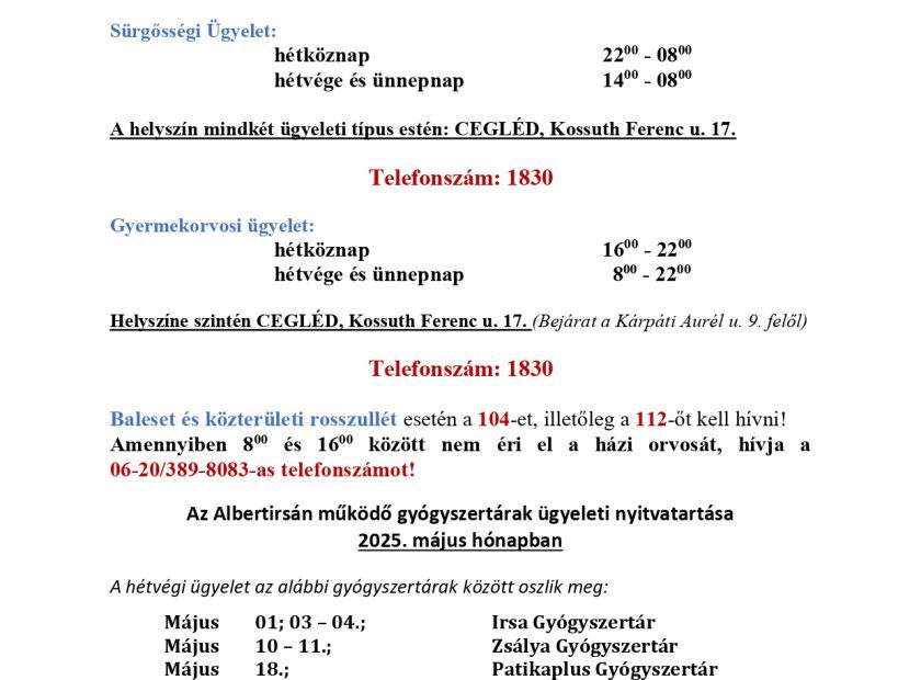 Ügyeletes gyógyszertár 2025 május_page-0001