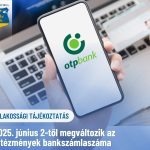 2025. június 2-től megváltozik az intézmények bankszámlaszáma