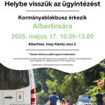 Kormányablakbusz érkezik 2025. május 17-én Albertirsára❗️
