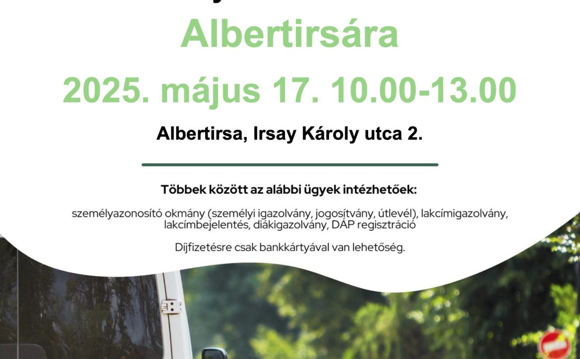 BUSZ Plakát Albertirsa