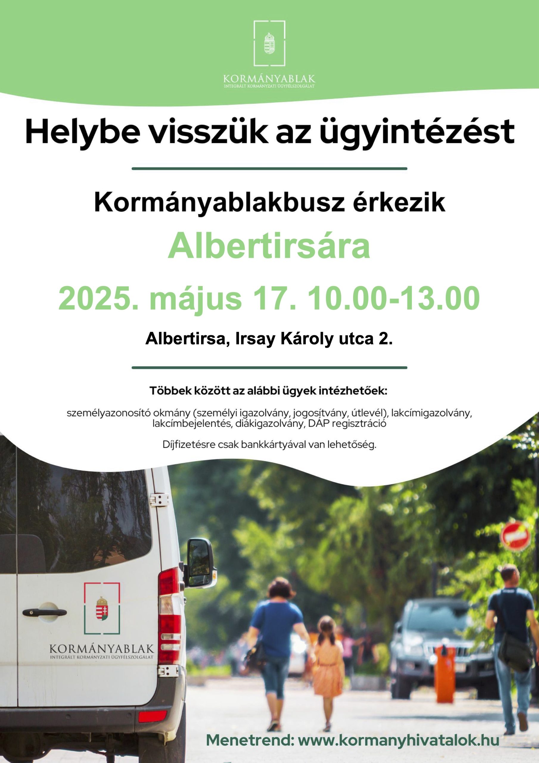 BUSZ Plakát Albertirsa