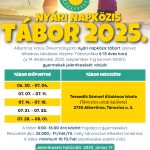 Nyári napközis tábor 2025.