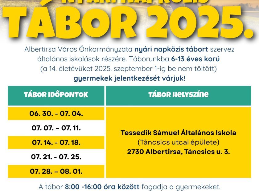Nyári Napközis Tábor 2025. – 1