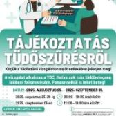 🫁 TÁJÉKOZTATÁS TÜDŐSZŰRÉSRŐL