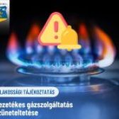 ‼️Vezetékes gázszolgáltatás szüneteltetése
