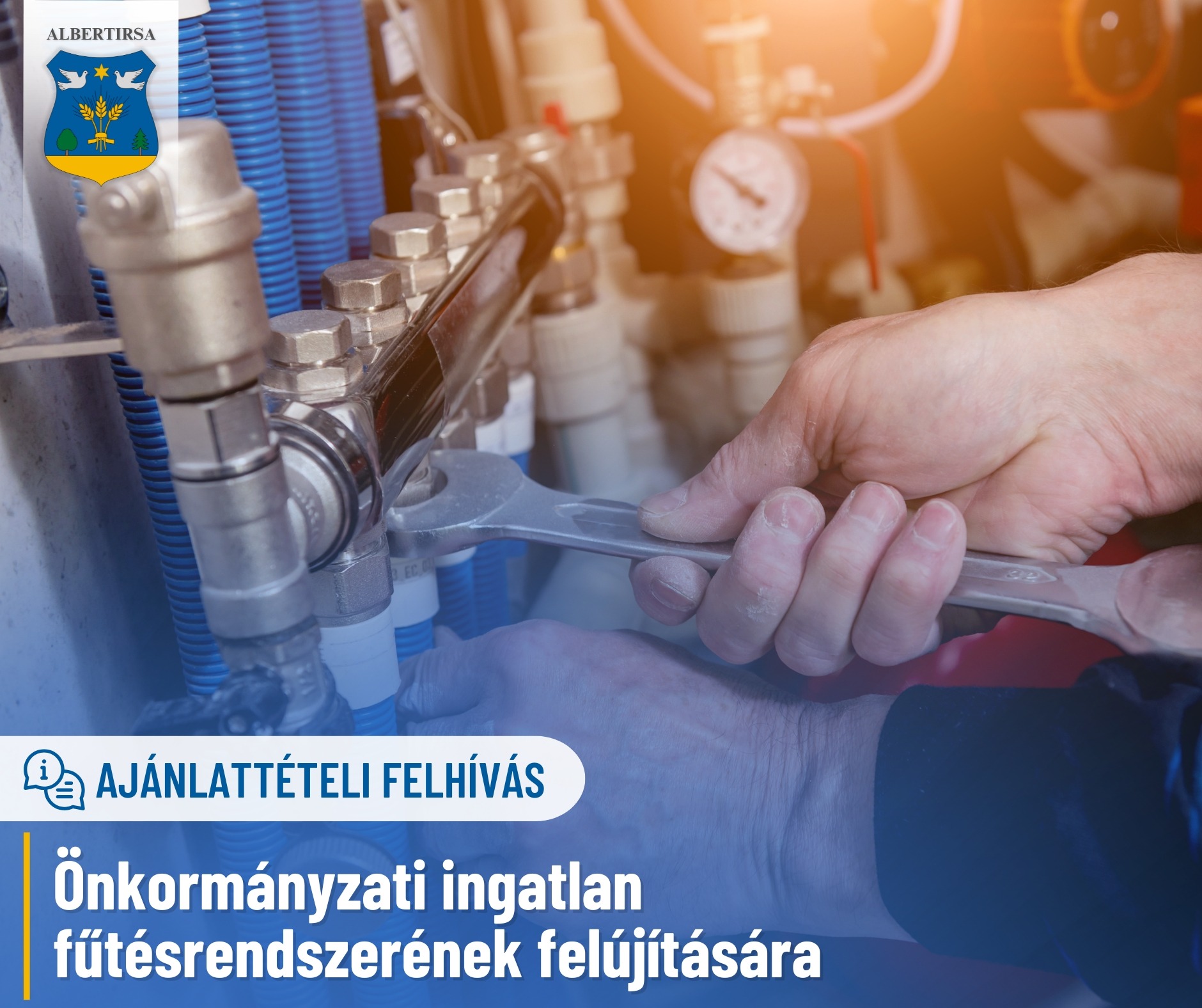 Ajánlattételi felhívás – Önkormányzati ingatlan fűtésrendszerének felújítására (002)