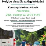 Kormányablakbusz érkezik 2025. október 22-én (szerdán) Albertirsára❗️