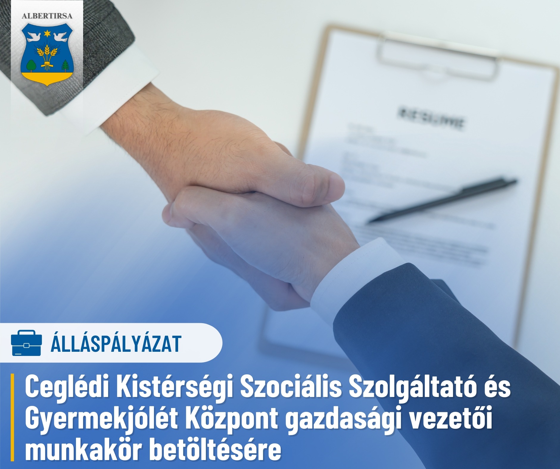 Álláspályázat – Gazdasági vezető (002)