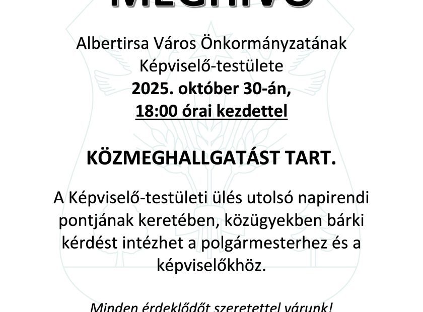 Közmeghallgatás