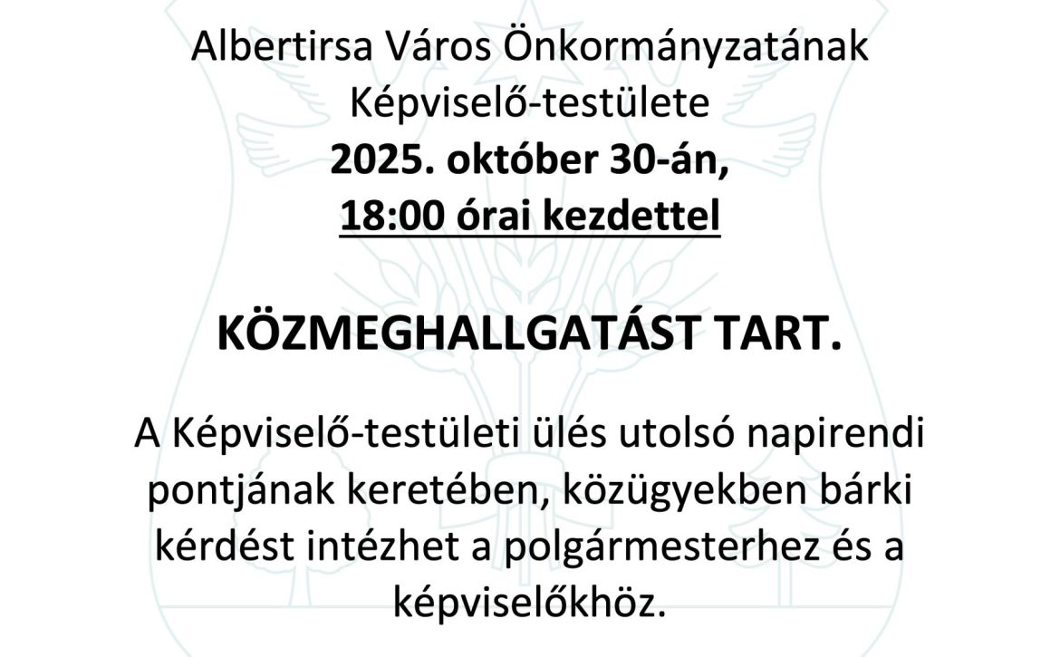 Közmeghallgatás