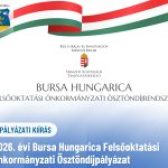 Bursa Hungarica Ösztöndíjpályázat 2026