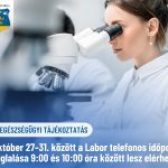 Egészségügyi tájékoztatás – Labor időpontkérés