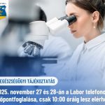 âïžEgĂ©szsĂ©gĂŒgyi tĂĄjĂ©koztatĂĄs â Labor idĆpontkĂ©rĂ©s