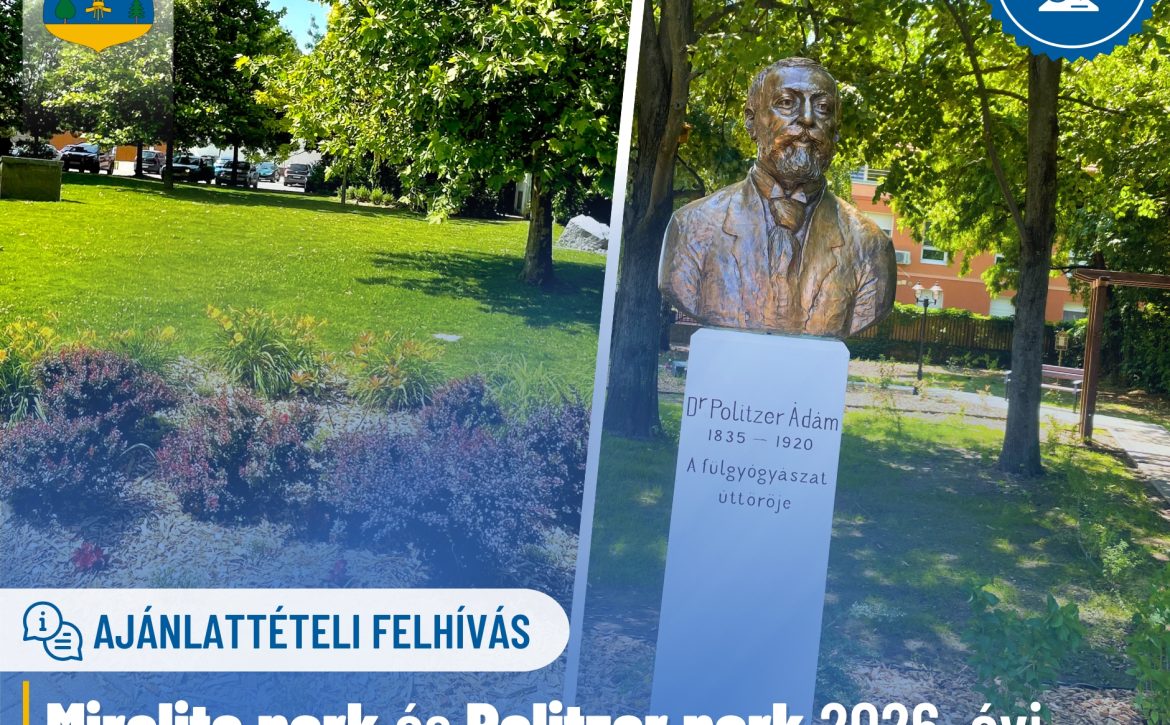 Ajánlattételi felhívás – Politzer Park
