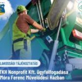 ☝️DTKH Nonprofit Kft. ügyfélfogadása a Móra Ferenc Művelődési Házban