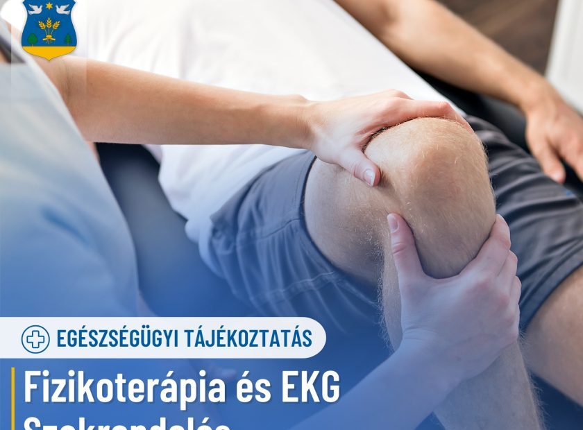 Egészségügyi tájékoztatás – Fizikoterápia és EKG Szakrendelés (002)
