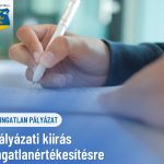 Pályázati kiírás ingatlanértékesítésre