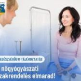 ❗️SZAKRENDELÉS – NŐGYÓGYÁSZAT