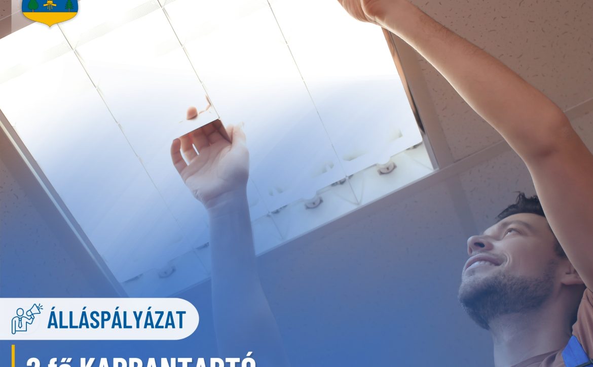 Álláspályázat – Karbantartó