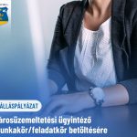 Álláspályázat - Városüzemeltetési ügyintézői munkakör