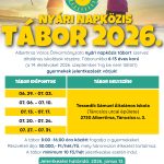 Nyári napközis tábor 2026.